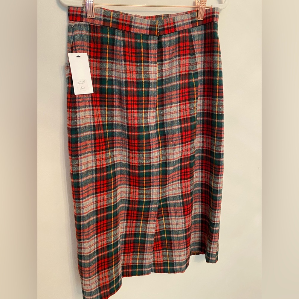 Women’s Plaid Pencil Skirt